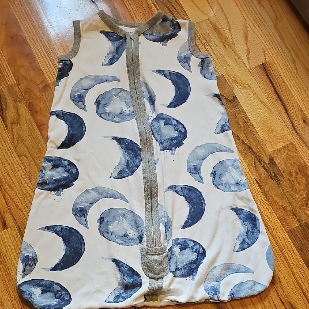 Burt's Bees Baby Blue and Gray Sleep Sacks